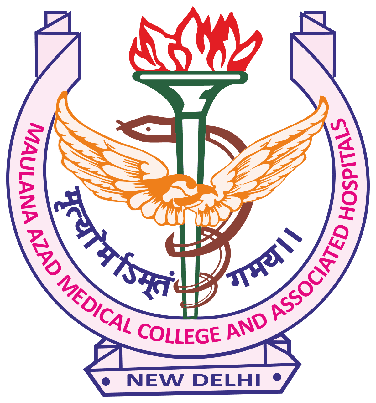 Maulana Azad Medical College-logo