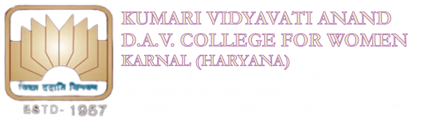Kumari Vidyavati Anand DAV College for Women-logo