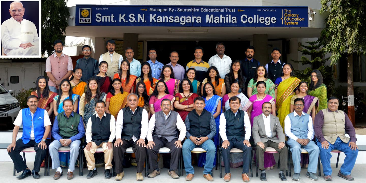 Smt KSN Kansagara College-logo
