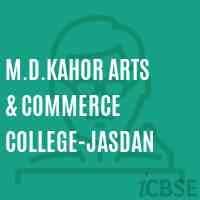 Shri M. D. Kahor Arts College-logo