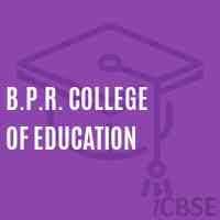 BPR College of Education-logo