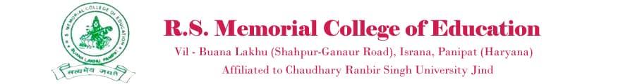 R.S. Memorial College of Education-logo