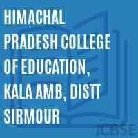 HP College of Education Sirmour-logo