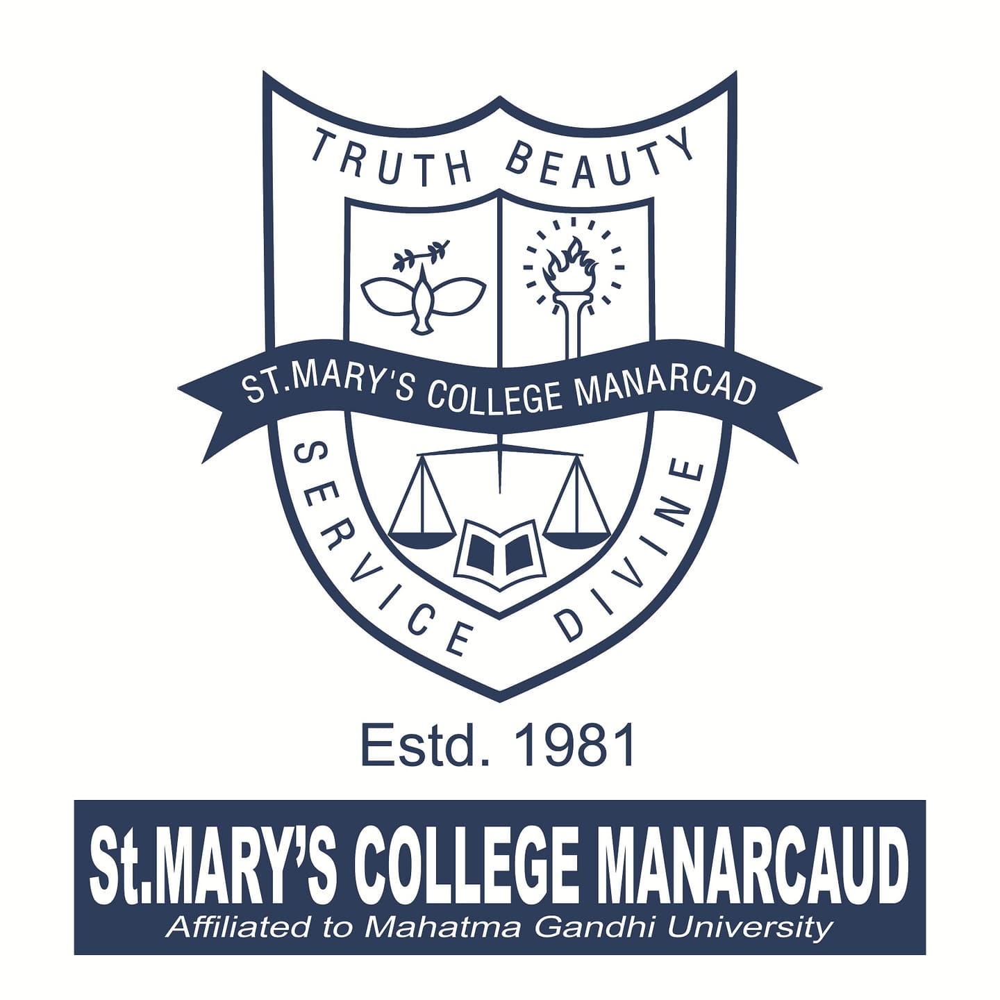 St. Mary's College Manarcadu-logo