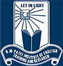 HM Patel Institute of English Training and Research-logo