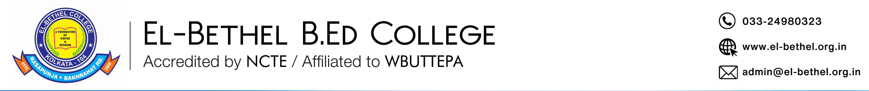 El-Bethel College of Education-logo