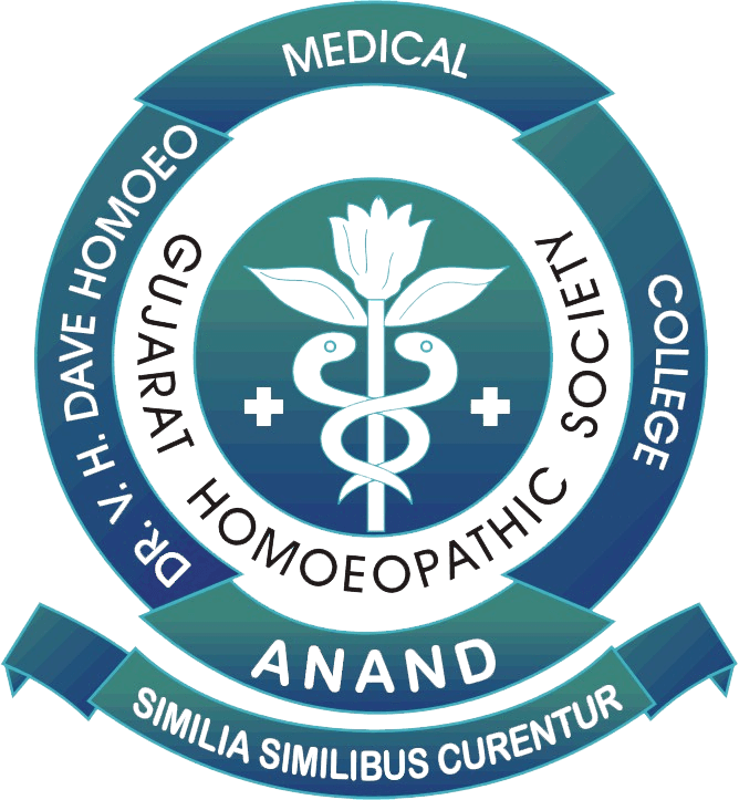 V. H. Dave Homoeopathic College Anand-logo