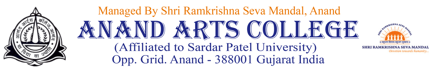Anand Arts College logo