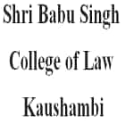 Sri Babu Singh College of Law-logo