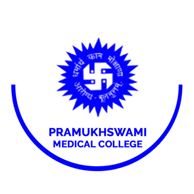 Pramukhswami Medical College logo