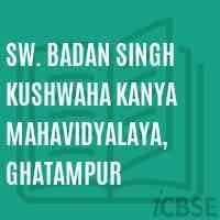 Sw. Badan Singh Kushwaha Girls College-logo
