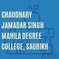 CJS Mahila Mahavidyalaya Kannauj-logo