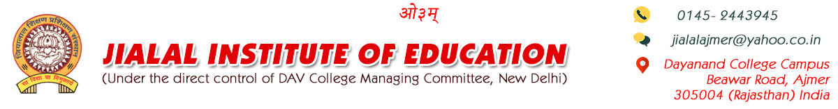 Jia Lal College-logo