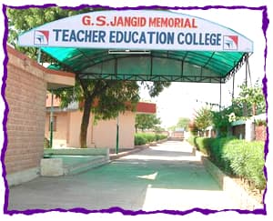 GS Jangid Memorial Women Teacher Training College logo