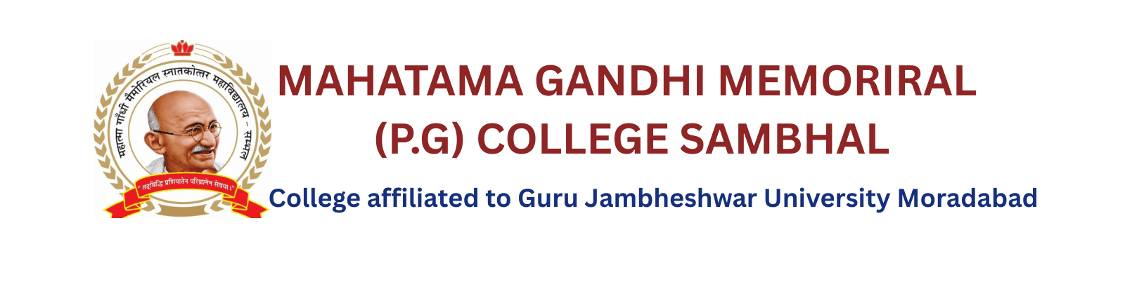 MGM PG College Sambhal-logo