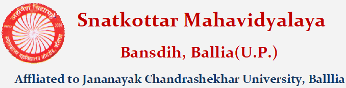 Snatkottar Mahavidyalaya, Ballia-logo