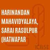 Harinandan Mahavidyalaya, Varanasi-logo
