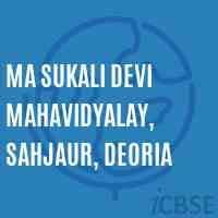 Ma Sukali Devi Mahavidyalaya-logo