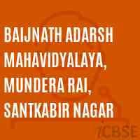Baijnath Adarsh Mahavidyalaya-logo