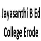 Jayasanthi B.Ed. College-logo