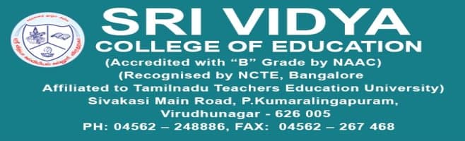 Sri Vidya College of Education