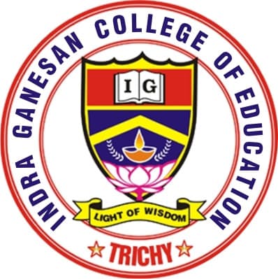 Indra Ganesan College of Education logo