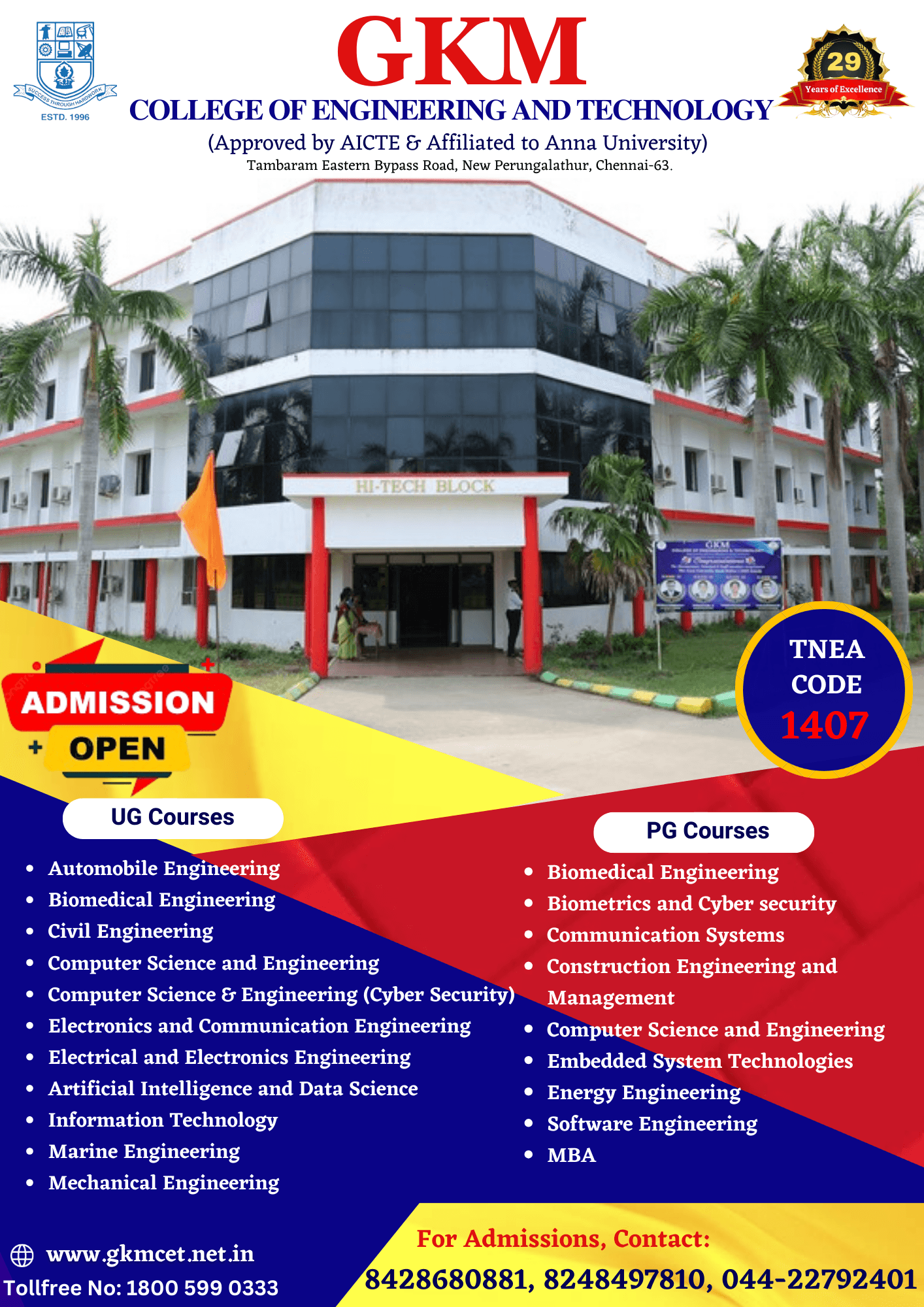 GKM College of Engineering and Technology-image