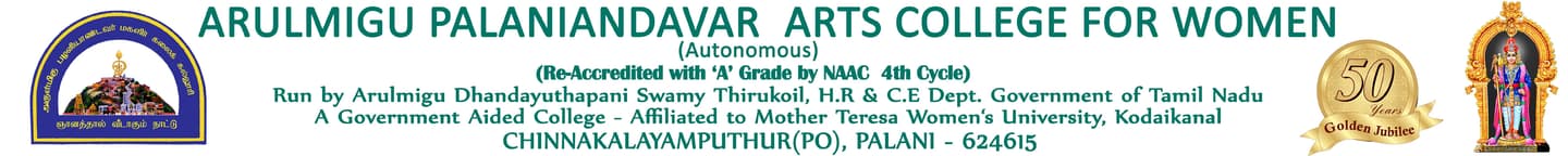 Arulmigu Palaniandavar Arts College for Women-logo
