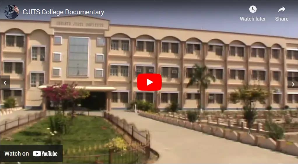 Christu Jyothi Institute of Technology and Science-image