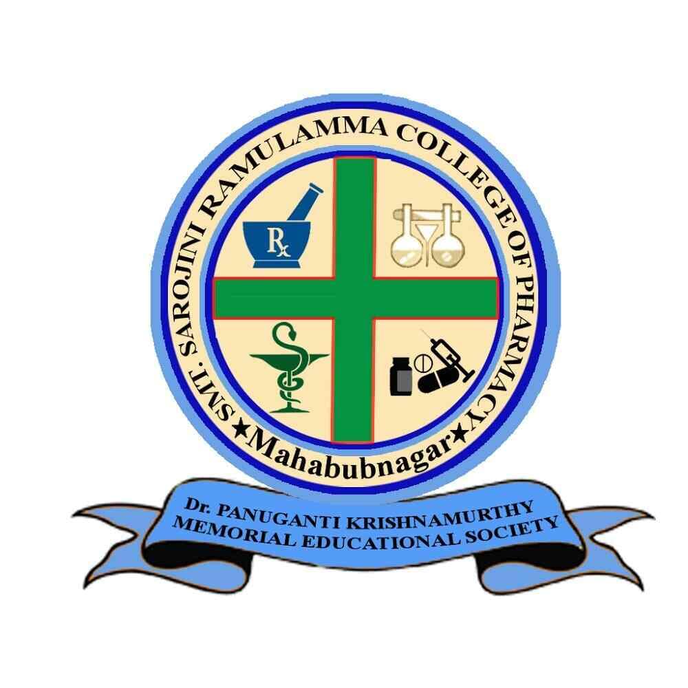 Smt Sarojini Ramulamma Colege of Pharmacy logo