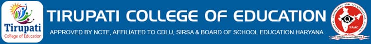 Tirupati College of Education-logo