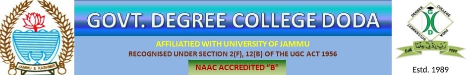 Government Degree College Doda-logo