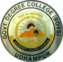 Government Degree College for Boys Udhampur-logo