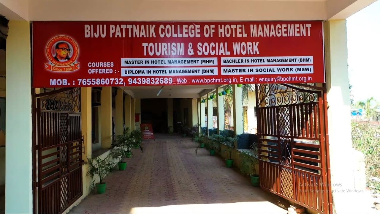 Bijupattanaik College of Hotel Management Tourism and Social Work-logo