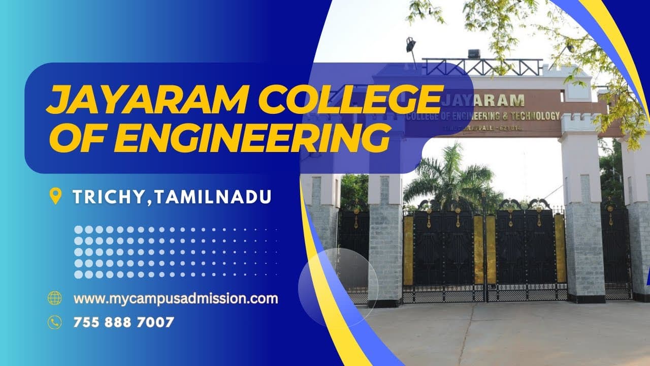 Jayaram College of Engineering and Technology-image