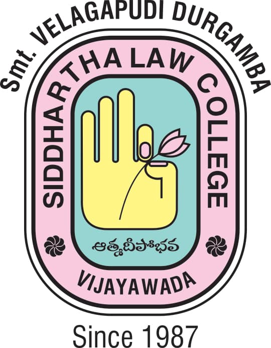 Smt Velagapudi Durgamba Siddhartha Law College-logo