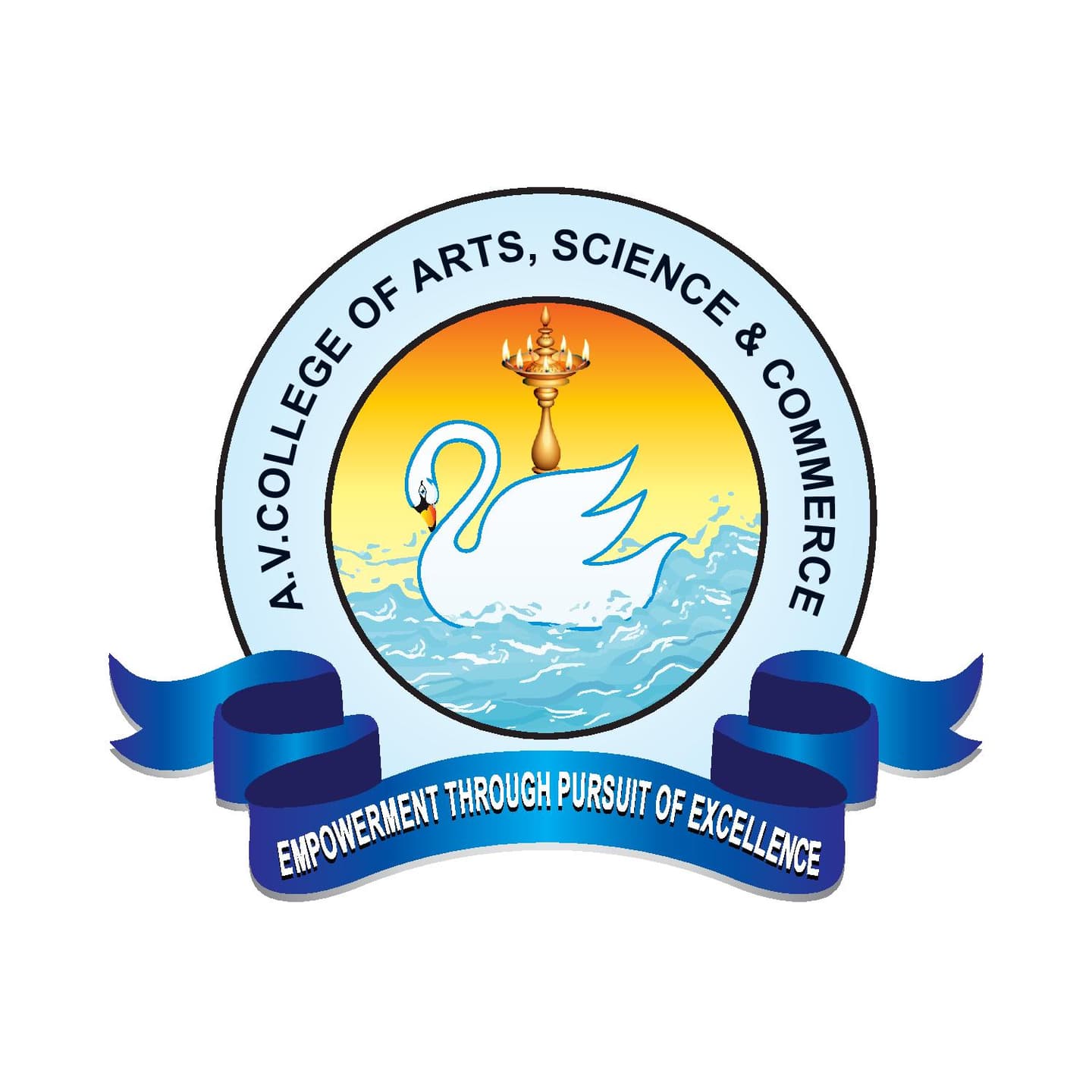 A.V. College of Arts Science and Commerce-logo