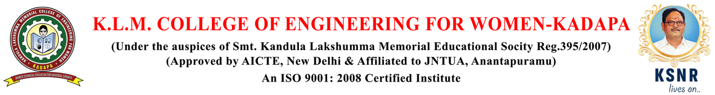 Kandula Lakshumma Memorial College of Engineering for Women logo