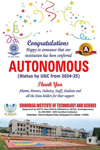 Srinivasa Institute of Technology and Science-image