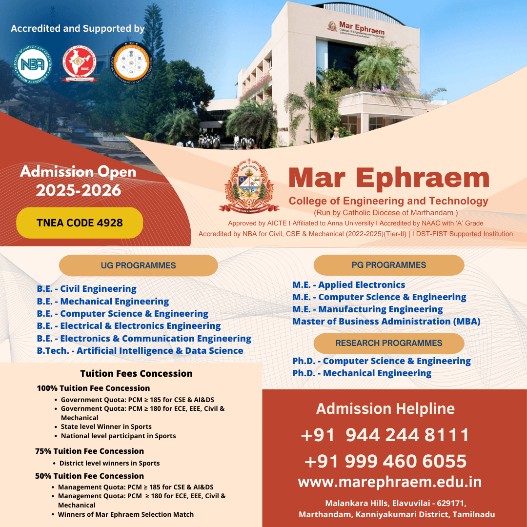 Mar Ephraem College of Engineering and Technology-image
