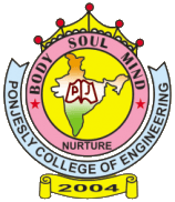 Ponjesly College of Engineering-logo