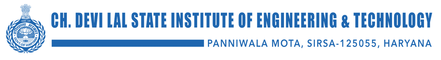 Ch. Devi Lal State Institute of Engineering & Technology Sirsa logo