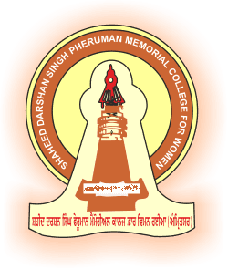 Shaheed Darshan Singh Pheruman Memorial College For Women-logo