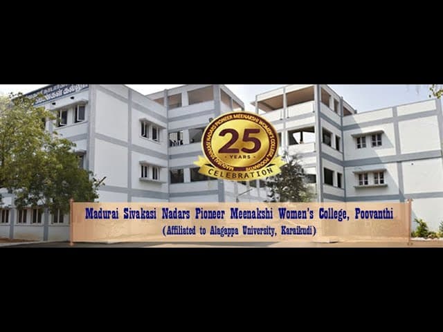 Madurai Sivakasi Nadars Pioneer Meenakshi Women's College-image