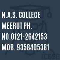 NAS College Meerut-logo