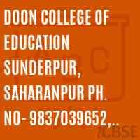 Doon College of Education-logo