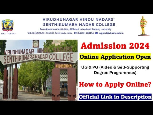 Virudhunagar Hindu Nadar's Senthikumara Nadar College-image