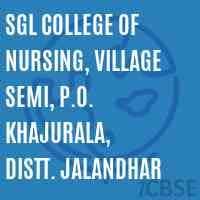 SGL Nursing College-logo