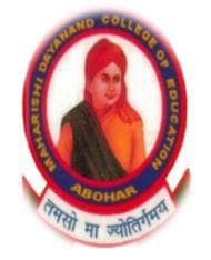 Maharishi Dayanand College of Education Abohar-logo