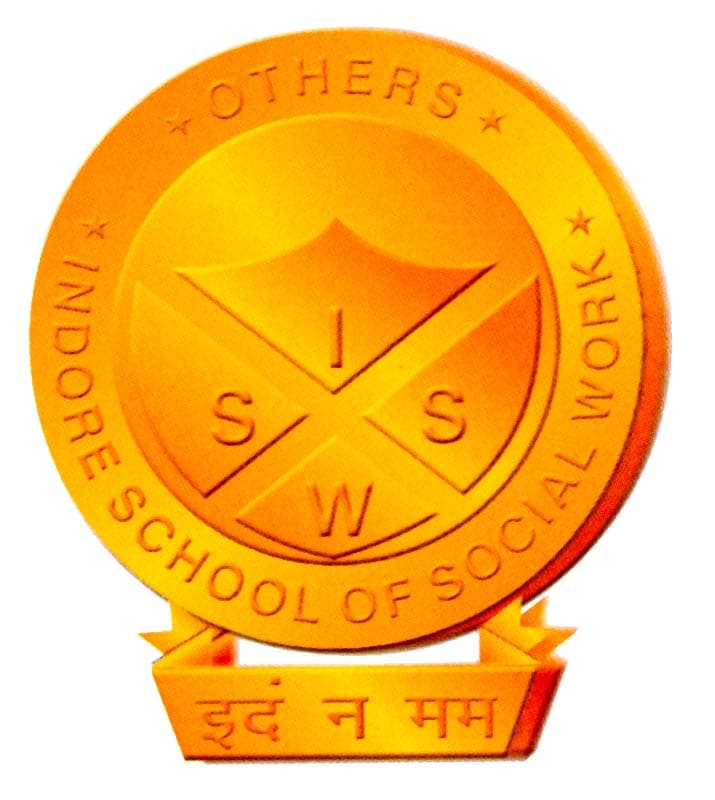 Indore School of Social Work logo